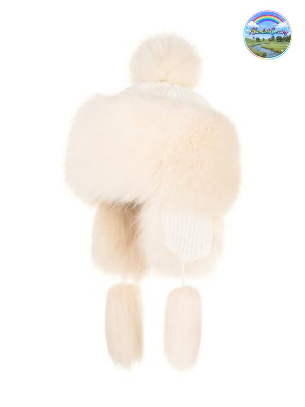 Faux Fur Trapper Hat Ear Flap Fleece Lined Winter Women